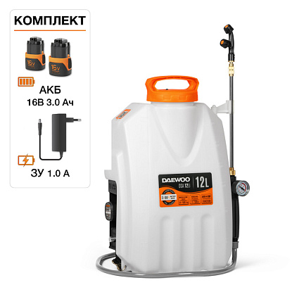 Аккумуляторный опрыскиватель DAEWOO DSA 12Li SET